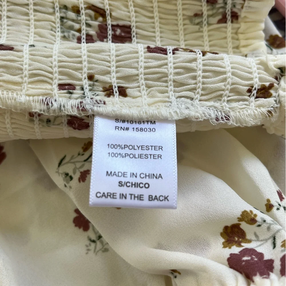 Ross Floral top NWT - Picture 6 of 8